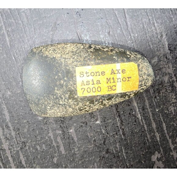 Ancient Stone Axe Artifact From Asia Minor Circa 7000 BC HS233 - Picture 11 of 16